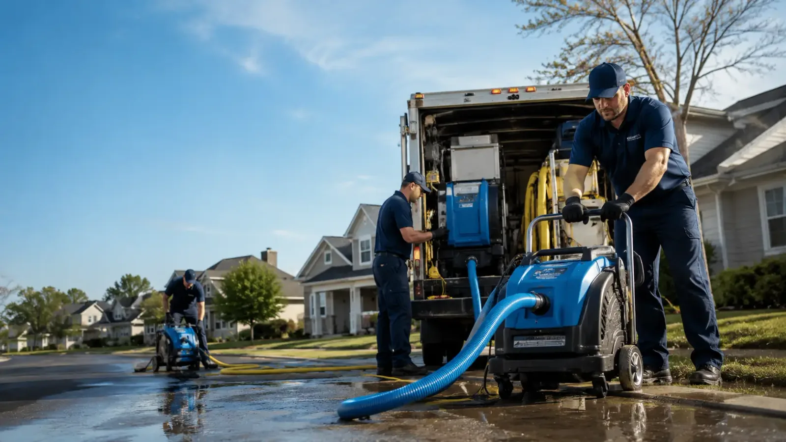 Flood Damage Cleanup in Ruidoso Downs, NM